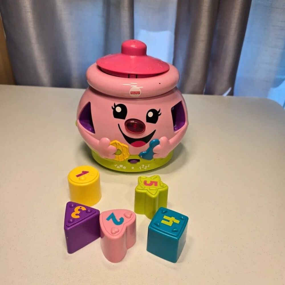 Fisher price cookie jar shape sorter
